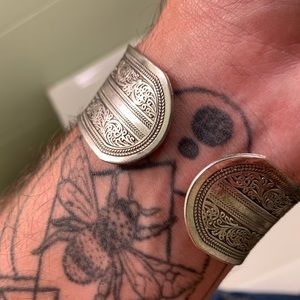 925 sterling silver cuff bracelet✨